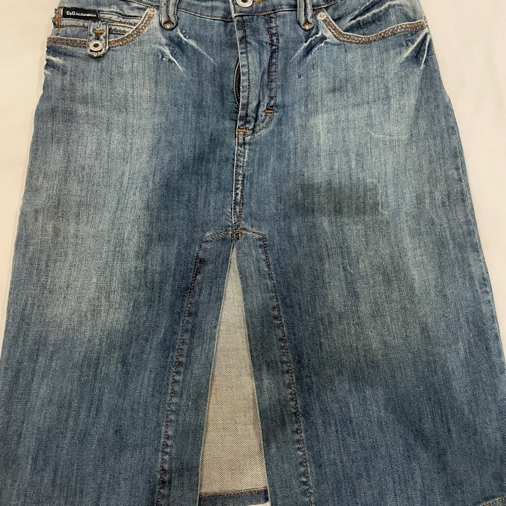 Dolce and Cabanna jean skirt
